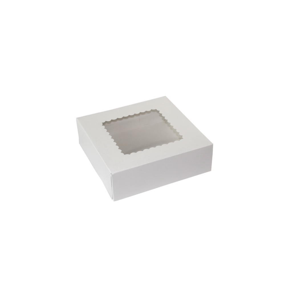 100-Piece Case SafePro 10x10x4-Inch Cake Boxes 