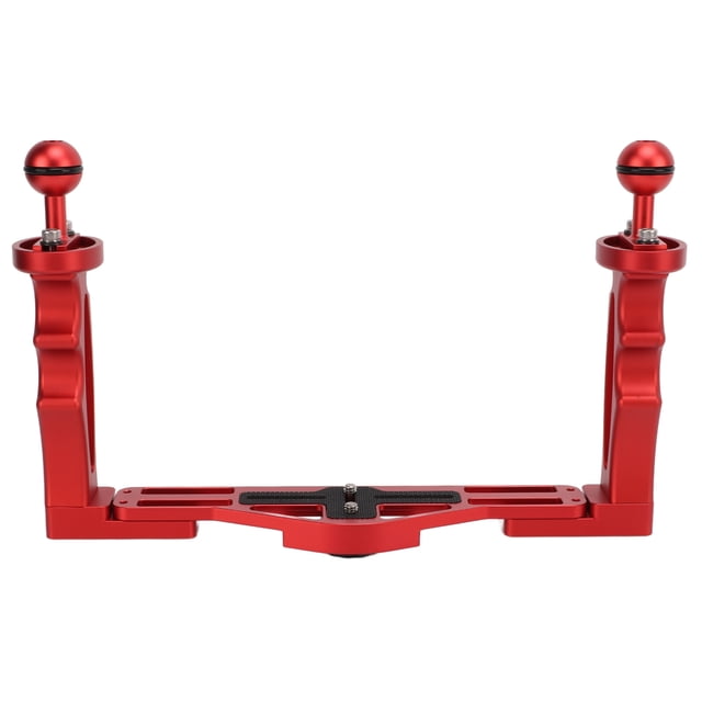 Domqga Dual Handheld Tray Stabilizer Rig Diving Underwater DSLR Camera Housings Tray For ,Dual Handles Tray Stabilizer Bracket,Dual Handle Tray Stabilizer