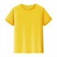 thumbnail image 2 of Kids Short Sleeved Neon Shirt Cotton Comfortable Crewneck and Fashion Casual Spring and Summer Boys' Girls'Tops Clothing Yellow 5-6 Years, 2 of 5