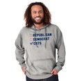 thumbnail image 5 of Cat Political Funny Election Politics Hoodie Sweatshirt Women Men Brisco Brands S, 5 of 5