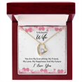 thumbnail image 1 of To My Wife You Are My Everything Forever Necklace w Message Card, 1 of 8