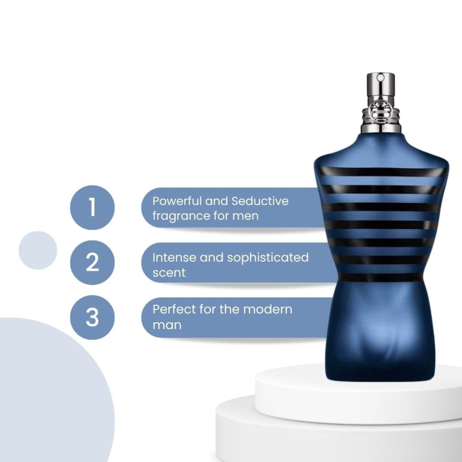 Jean Paul Gaultier Ultra Male Eau de Toilette For Men 125ML : :  Beauty