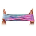 thumbnail image 4 of 4pcs diademas deportivos diademas de yoga entrenamiento de la banda para el cabello para mujeres anchas bandas de sudor, 4 of 6