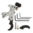 thumbnail image 2 of Bow Release Aids, Aluminum Alloy Adjustable 4 Finger 360 Degree Rotation Caliper Thumb Release Thumb Release Bow Aids For Compound Bow, 2 of 8