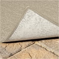 thumbnail image 6 of Koeckritz Rugs Putty Checkerboard Eco-Friendly DuraKnit Indoor/Outdoor Area Rug, 5' x 8', 6 of 8