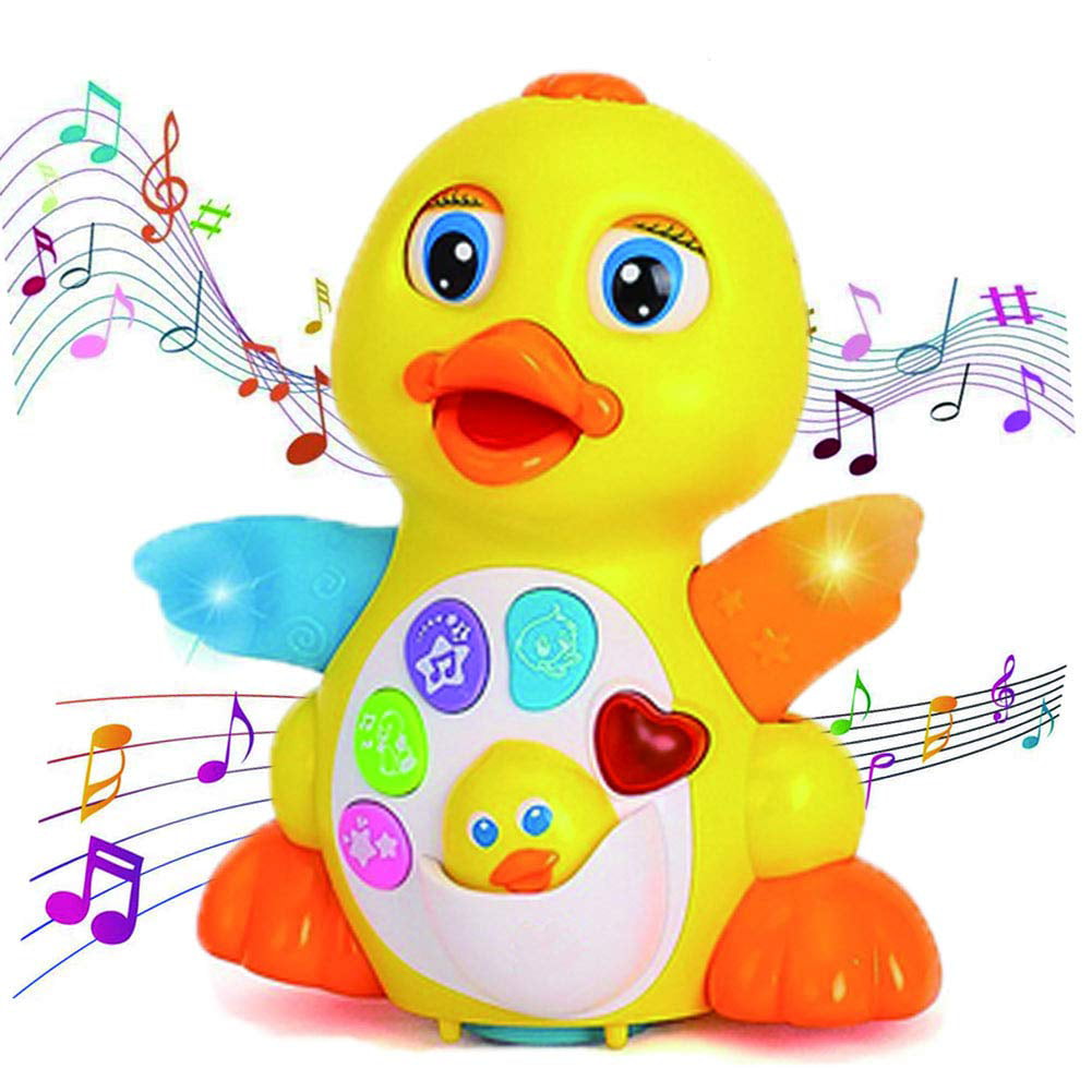 Dancing Duck Kids Toys Boys Girls Duck Toy Light and Sound 