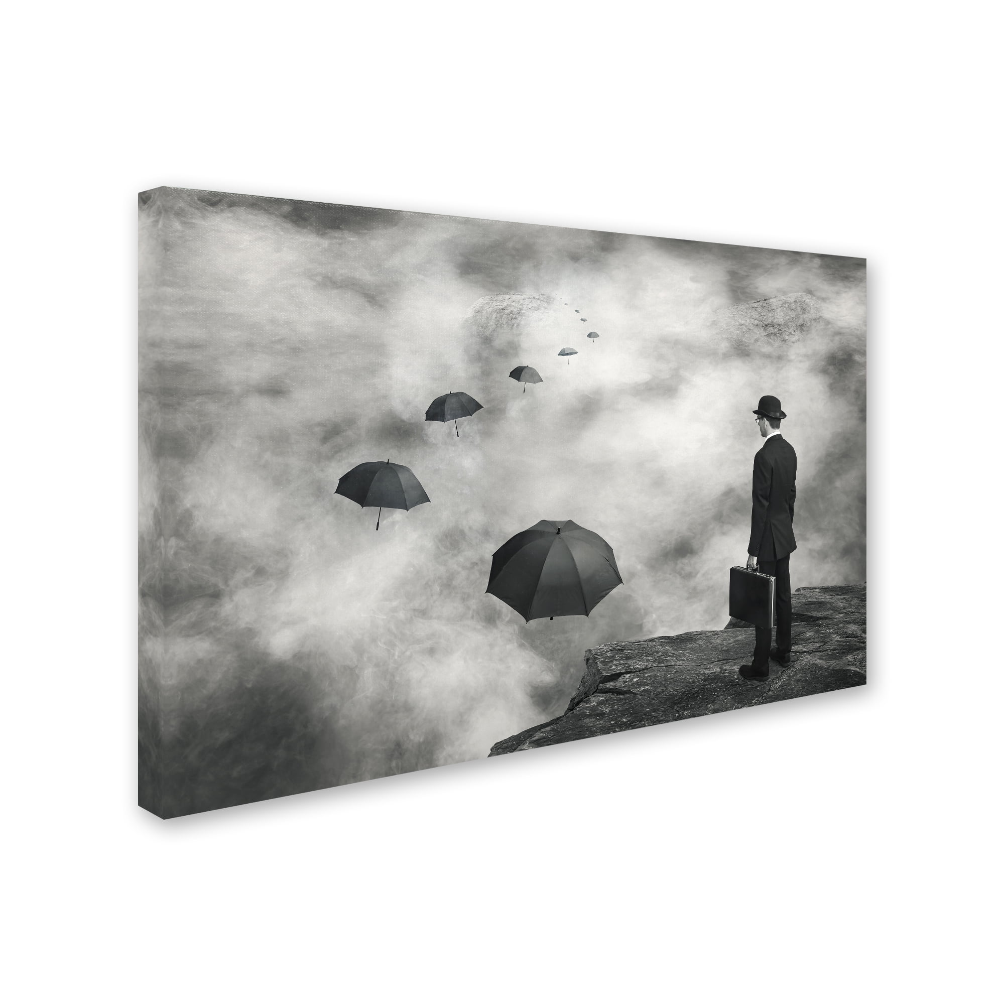 Alain Villeneuve 'The Road Less Traveled' Canvas Art