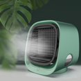 thumbnail image 3 of Air Cooler Fan Mini Desktop Air Conditioner With Night Light USB Water Cooling Fan Humidifier Purifier Multifunction Fan, 3 of 9
