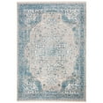 thumbnail image 4 of SAFAVIEH Victoria Lorraine Floral Bordered Area Rug, Blue/Grey, 2'2" x 4', 4 of 10