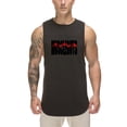 thumbnail image 5 of Men's Summer Quick-Drying Breathable Sports T-Shirt Sweat-Absorbent Fitness Vest, 5 of 5