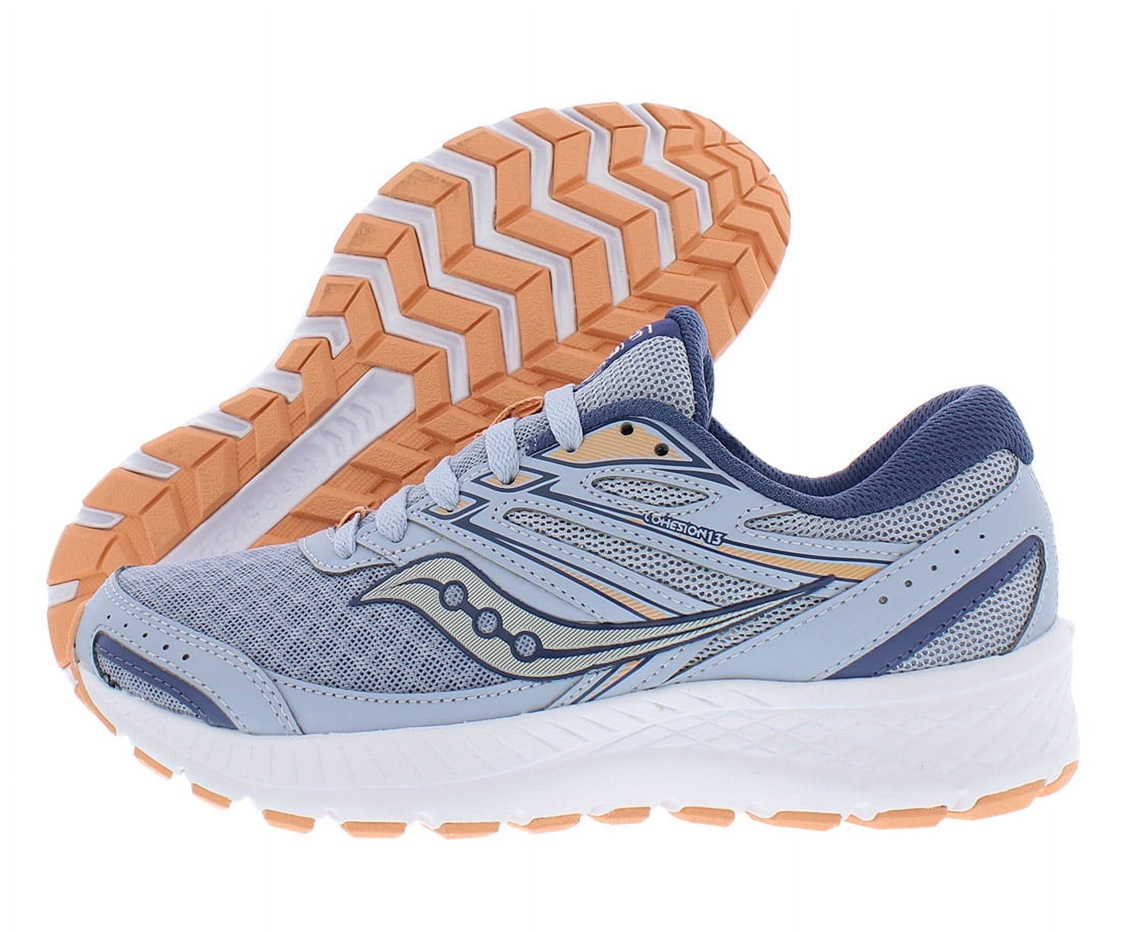 Saucony Women's Cohesion 14 Road Running Shoe, Fog/Paradise, 9 Saucony - Brandclub - Saucony Women\u0027s Cohesion 14 Shoes