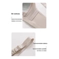 thumbnail image 2 of Paquete 4 Brassier Sin Varillas Respirable Negro Rosa Gris Piel Talla 38, 2 of 3