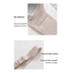 thumbnail image 2 of Paquete 4 Brassier Sin Varillas Respirable Negro Rosa Gris Piel Talla 36, 2 of 3