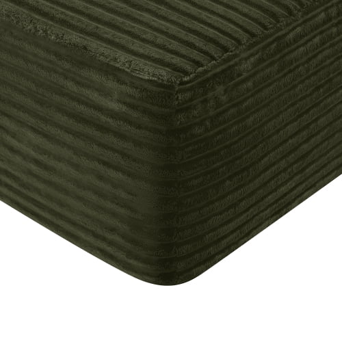 58-inch 2 seat median longue with cup holder, flexible matching, mainly for living room use, Green