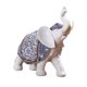 thumbnail image 5 of Estatua de elefante moderna de resina, figura coleccionable, escultura, adorno para oficina M, 5 of 9