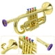 thumbnail image 2 of KAKOWELY 1 pieza de trompeta de simulación práctica, modelo musical, juguete musical para niños., 2 of 5