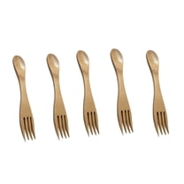 UPKOCH 5pcs Spork For Lightweight Spoon Fork With Smooth Edges For Household Use And Dining