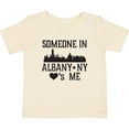 thumbnail image 3 of Inktastic Albany New York Skyline Someone Loves Me Boys or Girls Baby T-Shirt, 3 of 5