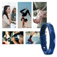 thumbnail image 4 of Opvise 2Pcs Anti Static Bracelet Adjustable Multi-Hole Improved Sleep Quality Relaxation Unisex Waterproof Silicone Energy Balance Bracelet, 4 of 8