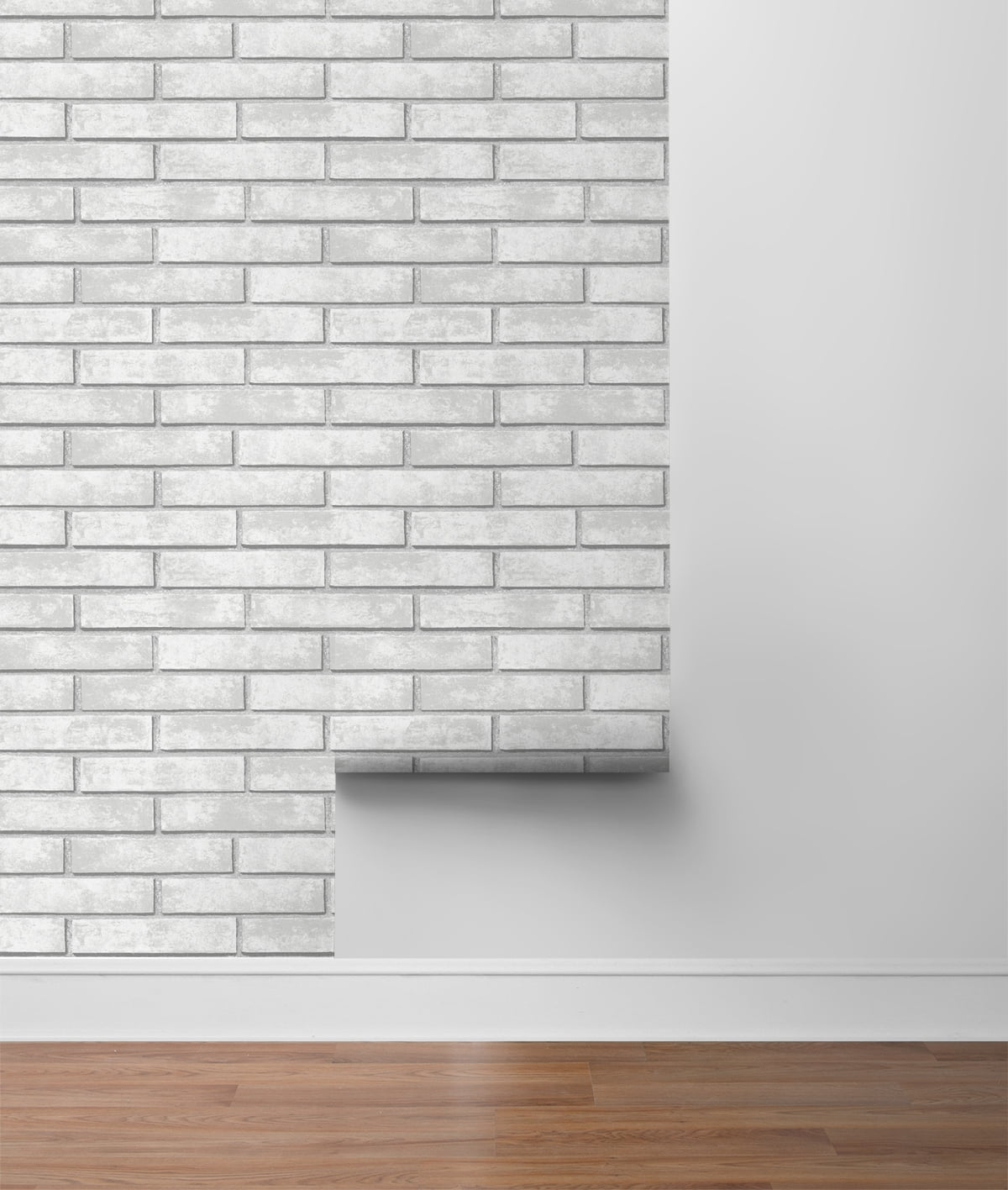 NextWall Monarch Brick Peel and Stick Wallpaper