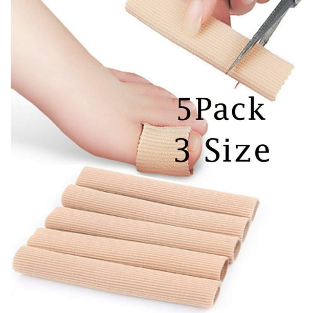 LNKOO Toe Cushion Tube Multi Size Toe Cushion Tube Soft Gel Corn Pad