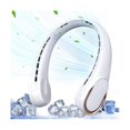 thumbnail image 2 of Ventilador de cuello WEIHJMXG sin aspas personal recargable USB 3 velocidades ajustables Blanco, 2 of 5