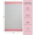 thumbnail image 5 of American Soft Linen Premium Turkish Peshtemal Beach Towel - Lightweight, Quick-Drying Terry Cloth, 35x60 Inches, Sand-Free, Soft & Absorbent, Rose, 5 of 8