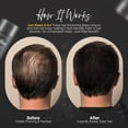 thumbnail image 6 of (2 pack) Herbishh Koloret Hair Building Fibers – Black Powder for Thinning Hair, Instant Bald Spot Cover Up & Scalp Concealer – Sweat-Proof & Water-Resistant Hair Thickening Fibers for Men & Women, 27.5g, 6 of 7