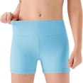 thumbnail image 6 of Zshosam Toddler Shirts Girls Baby and Toddler Girls' Cotton Bike Shorts Cotton Bike Shorts Soft Pull-On Safety Shorts for Daily Wear Size 7T 8T,(Light Blue 7-8 Years), 6 of 6