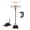 44 white lineA, variant on Basketball Hoop Goal 5.5-10FT Height Adjustable Outdoor Portable | 2 Wheels 44/48 Inch Shatterproof Backboard Enlarged Base for Kids Adults Youth Backyard