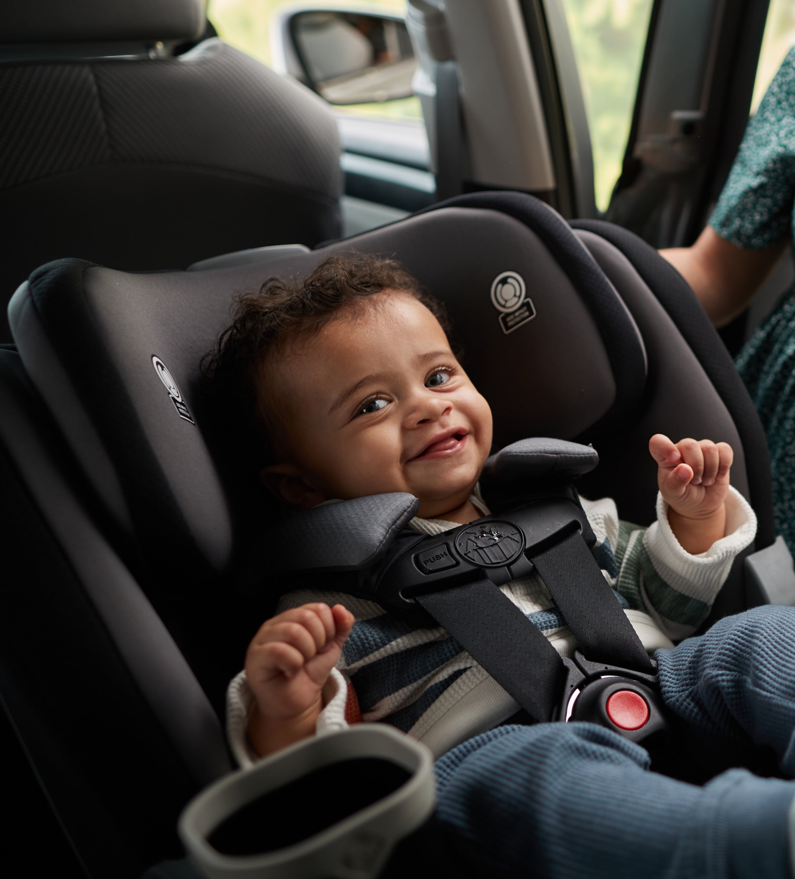 Safety 1st Turn and Go 360° Rotating All-in-One Infant & Toddler Convertible Car Seat, Victorian Lavender, Unisex
