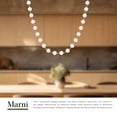 thumbnail image 4 of Alora Lighting Pd321720 Marni 12-Ft Wide 3000K Led Linear Pendant - Brass, 4 of 7
