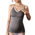 thumbnail image 6 of Hilenly Womens Nursing Tank Tops Built in Bra for Breastfeeding Maternity V Neck Lace Camisole Brasieres, 6 of 7