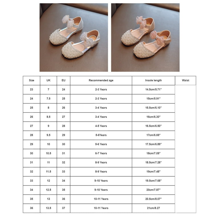 Footmates sandals size chart sale