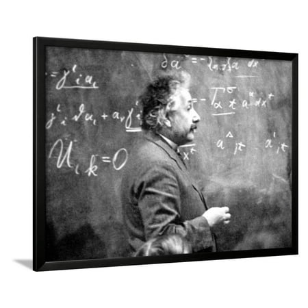 Albert Einstein (1879-1955) Swiss Physicist (German Born) C. 1930 Framed Print Wall