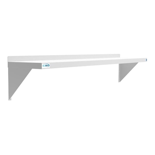 Koolmore 12x60 NSF Stainless Steel Wall Mount Shelf for Kitchen in Silver