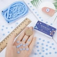 thumbnail image 3 of 1 BOX 1000PCS+ 6mm Light Blue Clay Heishi Beads Bulk Polymer Round Beads Small Refill Flat Disc Vinyl Spacer Loose Bead, 3 of 6