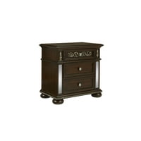 Nightstands Product Image Global Furniture Diana Brown Nightstand W Usb Port