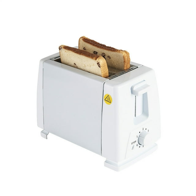 BeesClover 2-Slice Toaster, Stainless Steel with Adjustable 6 Levels, Extra-Wide Slots