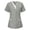 #01Gray, variant on Housekeeping Uniforms - Women's Lightweight Stretchy Scrubs for Cleaning Jobs Red M