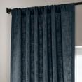 thumbnail image 5 of British Navy Heavy Faux Linen Curtain (1 Panel), British Navy, 50W X 108L, 5 of 6