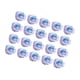 thumbnail image 1 of 20 Pcs Flores para Cabeza Falsos Seda Rosas para Casamiento Casas Bricolaje Decoraciónes Azul claro Yuyangstore Cabezales de flores artificiales, 1 of 8
