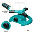 thumbnail image 3 of Boquilla de riego por aspersión de césped para jardín, rotación automática de 360 grados para uso doméstico, 3 of 5