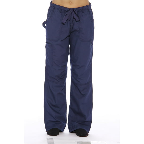 Just Love 5 Pocket Utility Scrub Pants / Scrubs (3X, Navy Utility Pant)