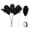 Black, variant on 20pcs Black White Grey Ostrich Feathers 22 Inch Bulk for Vase Floral Arrangements Wedding Centerpieces Home Decor Craft Supplies