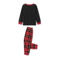 thumbnail image 6 of Elippeo Christmas Pajamas for Family Matching Xmas Christmas Pjs Set Holiday Family Sleepwear, 6 of 10