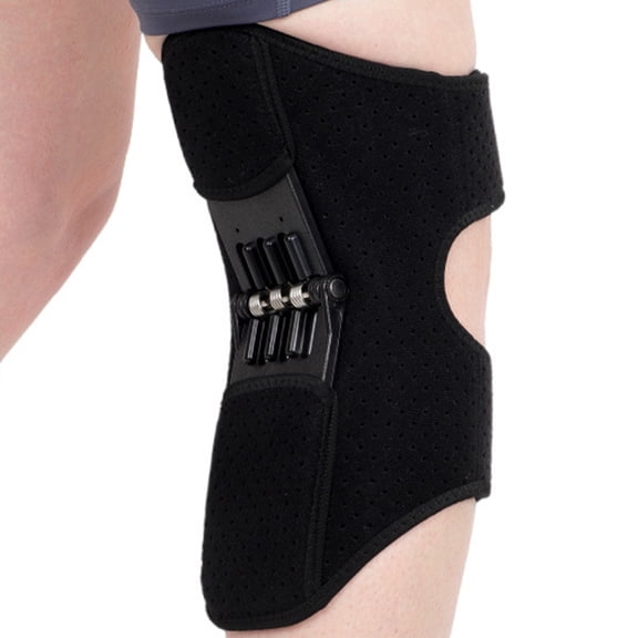 Knee Brace Powerful Rebounds Springs Knee Pad Easy to Use Knee Support Breathable Knee Guards for Running Workout