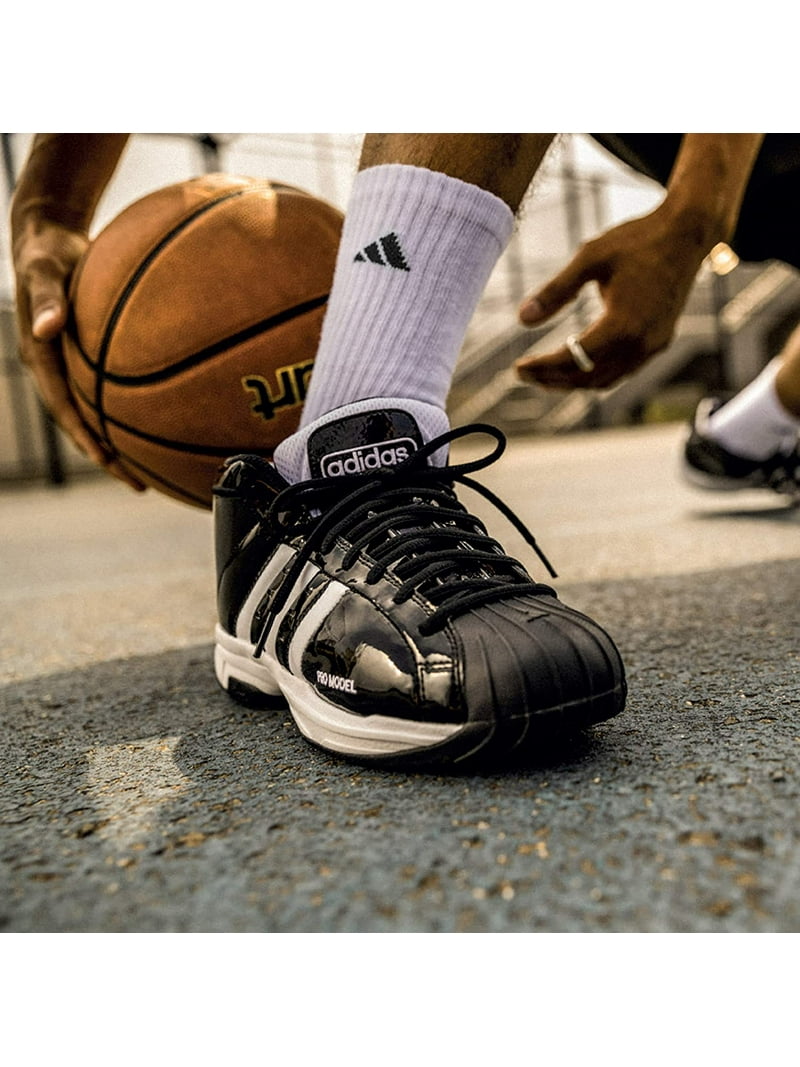 adidas Creator 365 Basketball Crew Socks (Power Red/White, XL