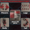 thumbnail image 3 of Kit de maquetas 3D de rompecabezas de metal YUEZUDPO Scorpion para adultos, 3 of 6