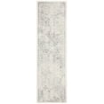 thumbnail image 2 of Safavieh Dip Dye Cyan Distressed Runner Rug, Silver/Ivory, 2'3" x 8', 2 of 6